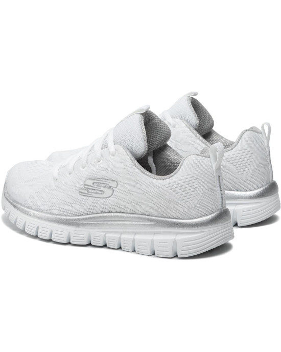 SKECHERS Shoes, Running White Shoes