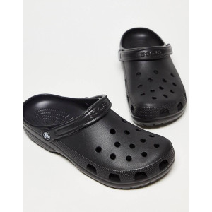 Crocs Clog/Shoes,- Black Comfort Classic Clogs
