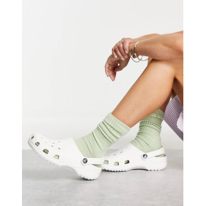 Crocs Clog/Shoes,- White Comfort Classic Clogs